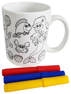 tazas para colorear