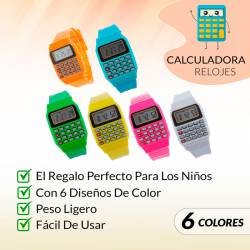 RELOJ CALCULADORA INFANTIL NIÑOS