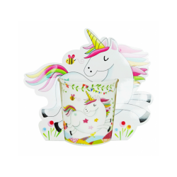 SET 12 TAZAS UNICORNIOS...