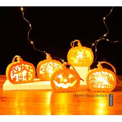 LUCES LED CALABAZAS...