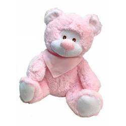 OSO PELUCHE PAÑUELO ROSA