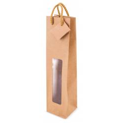 BOLSA CON VENTANA KRAFT +...