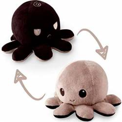 PELUCHE PULPO REVERSIBLE 20 CM