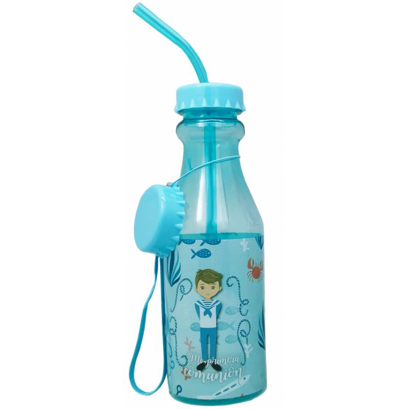 DISOK - Botella PVC Comunión Niño 500 ML. Recuerdos para niños en las  comuniones. Detalles originales comunión. Regalos niños comuniones (24) :  .es: Bebé