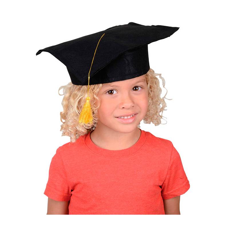 BIRRETE GRADUACIÓN ELÁSTICO TALLA NIÑOS