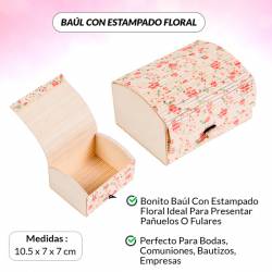 LOTE 200 BAÚLES ESTAMPADOS...