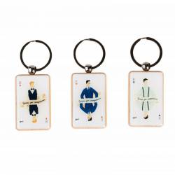 CAJA DE 600 LLAVEROS MADERA...