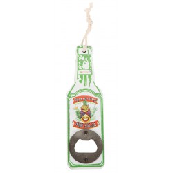 ABREBOTELLAS DE MADERA EN FORMA DE BOTELLA