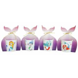 LOTE DE 6 TAZAS SIN...