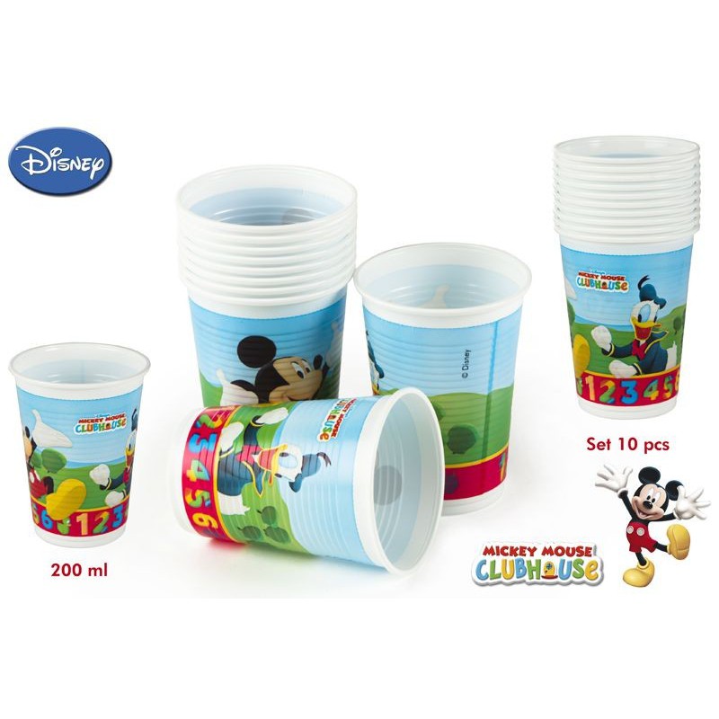 Pack 10 Vasos Mickey