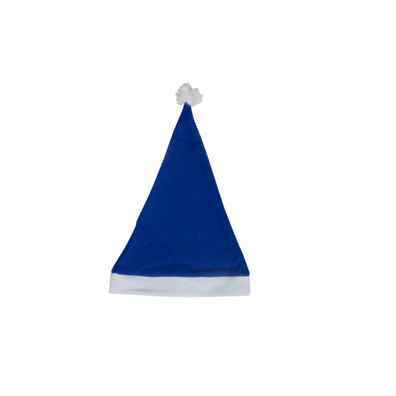 GORRO PAPA NOEL AZUL