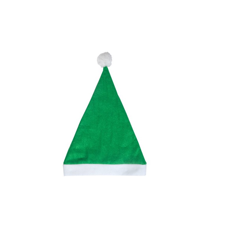 GORRO PAPA NOEL VERDE