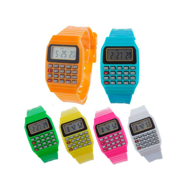 RELOJ DIGITAL Y CALCULADORA