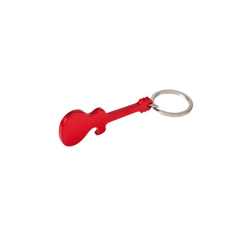 LLAVERO GUITARRA ABREBOTELLAS ROJO LLAVERO GUITARRA ABREBOTELLAS ROJO