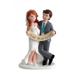 FIGURA PARA TARTA NOVIOS CLASIC, figuras de boda - Figuras de Novios -   - DICRAF IMPORT SL B54968151