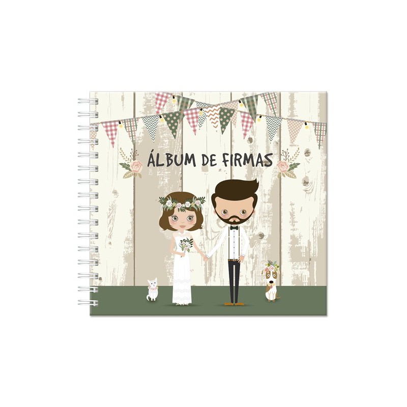 NUEVO ALBUM DE FIRMAS "NOVIOS"