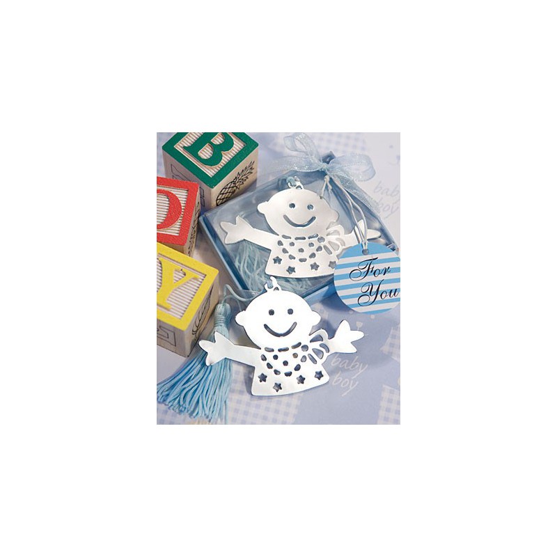 Simpático Baby Punto de Libro en estuche Azul Simpático Baby Punto de Libro en estuche Azul