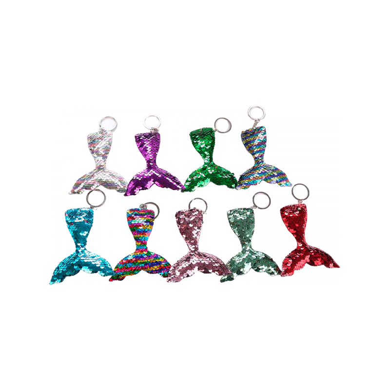 LLAVERO COLA MERMAID LENTEJUELAS LLAVERO COLA MERMAID LENTEJUELAS