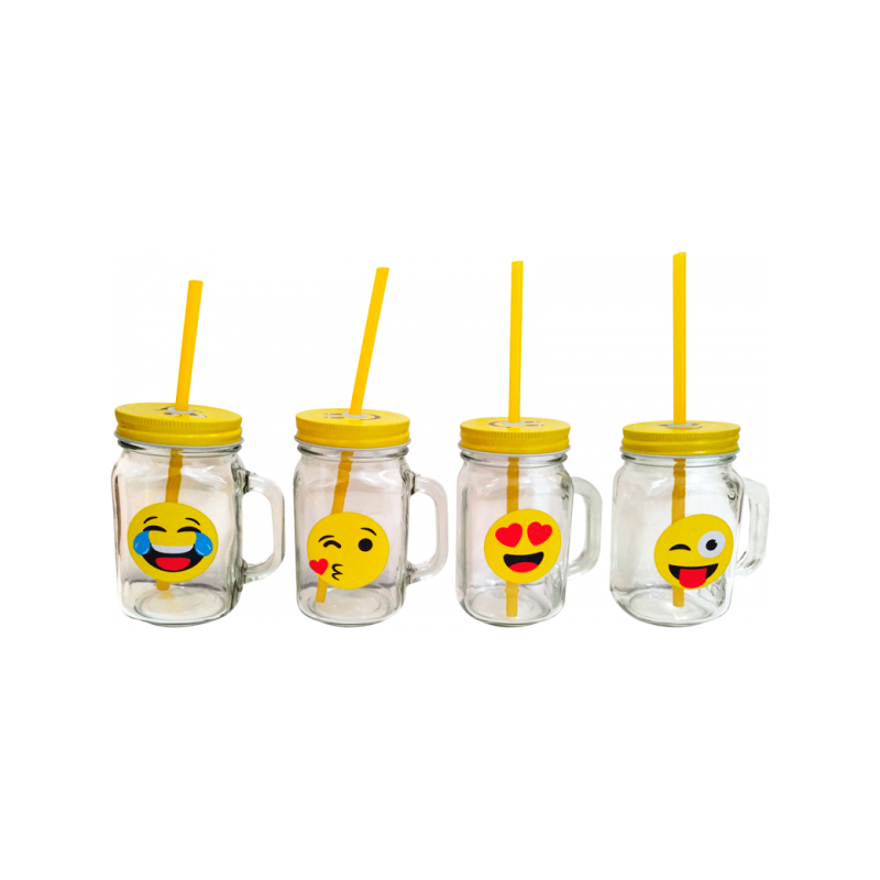 DISOK Originales jarras para niños con Motivo de graduación. Jarra Cristal con Tapa y Caña GRADUACIÓN 1 