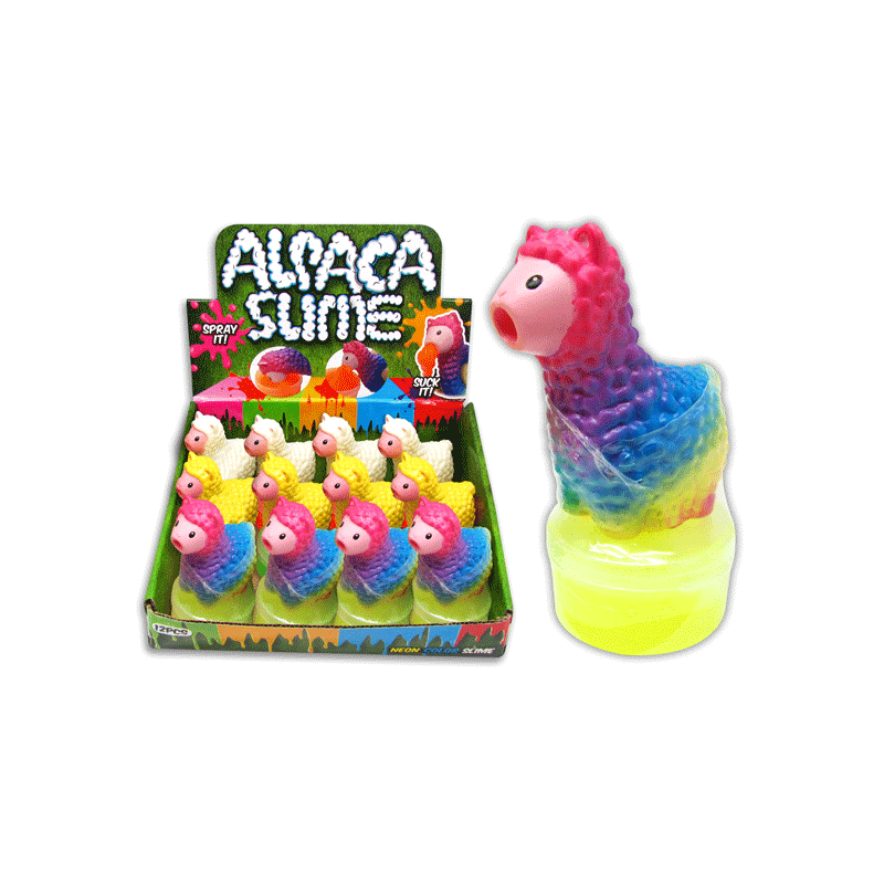 SLIME LLAMA TRAGA Y ESCUPE