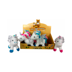 expositor peluches unicornios