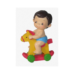 FIGURA PASTEL NIÑO "CABALLITO"